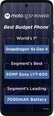 MOTOROLA g57 power 5G (Corsai , 128 GB 8GB ) 6s Gen 4 Processor Global Version.