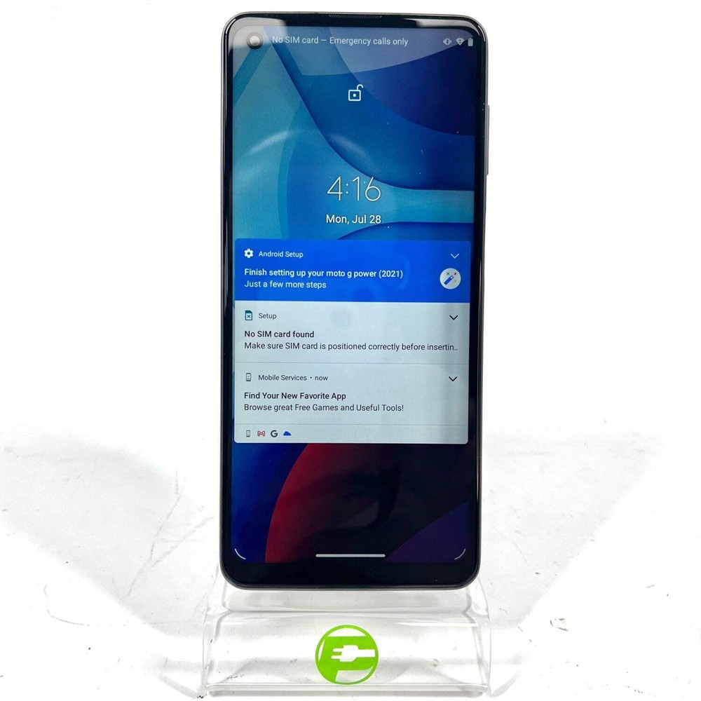 Cricket Motorola Moto G Power (2021) 128GB Blue XT2211-1
