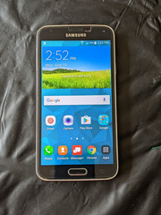 Samsung Galaxy S5 Black G900V (Verizon) – Great Condition – 1716