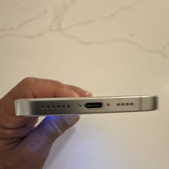 Apple White Smartphone Triple Rear Cameras USB-C Wi-Fi Bluetooth iOS Bar Style