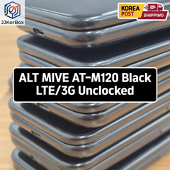 ALT MIVE AT-M120 Style Folder Phone 32GB LTE/3G Unlocked Black Used-SS-Grade KOR