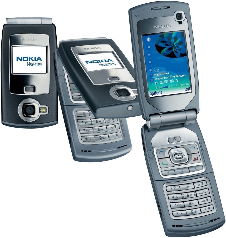 Nokia n71 3G UMTS 2100 2.4&Prime; Original Bluetooth 2MP Infrared port Mobile Phone