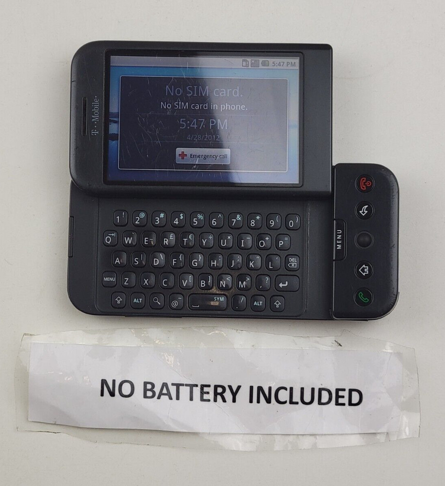 HTC Dream Google G1 (DREA100) 128MB – Black (T-Mobile) – *PLEASE READ* – J4038