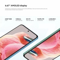 Xiaomi Redmi Note 12 4G (128GB+4GB) GSM Factory Unlocked 6.67&Prime; 50MP 5000mAh NEW