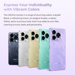 OUKITEL C65PRO Smartphone 8GB+256GB 5150mAh Dual SIM 6.7&Prime; Android 15 GPS