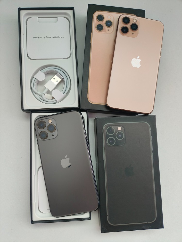 Apple iPhone 11 Pro 64GB 256GB Unlocked Smartphone -with Face ID – Good