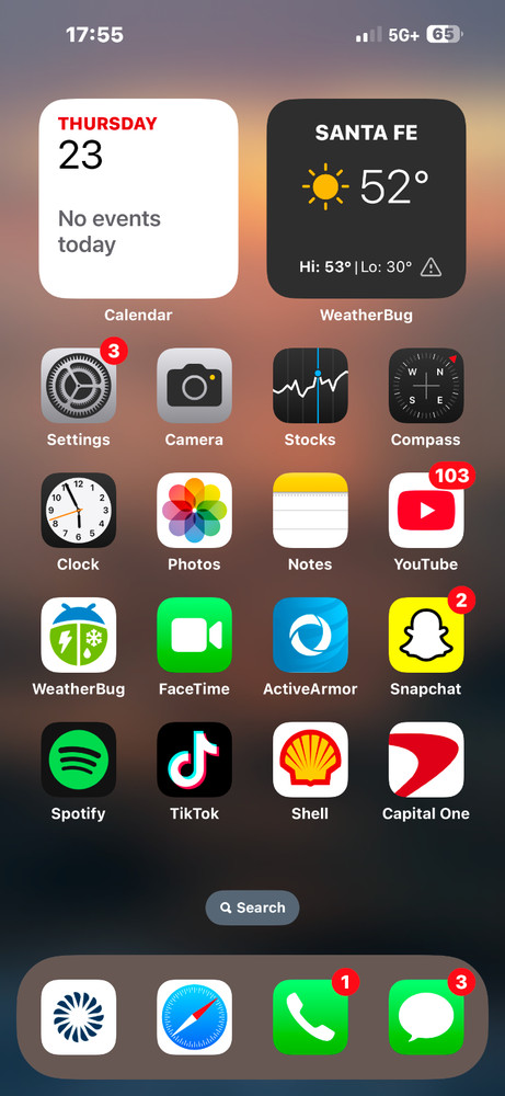 Apple iPhone 15Pro Max – 256 GB – White (AT&T) with TikTok installed.