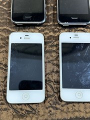Apple iPhone Phone Lot (6) Used – No Chargers – Untested