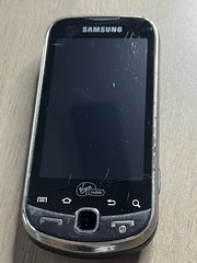 Samsung Intercept SPH-M910 Virgin Mobile Android QWERTY Slider Parts Only Used