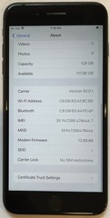TESTED USED GSM UNLOCKED iPhone 7 PLUS, 128GB A1661 MN5T2LL/A WITH 75% BATTERY