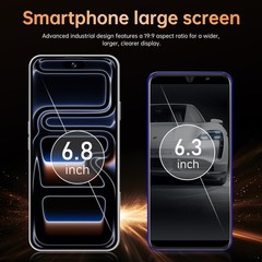 Unlocked Cell Phone G17 Pro Max 5G Dual Sim 64G Android Smartphone Cheap Phone
