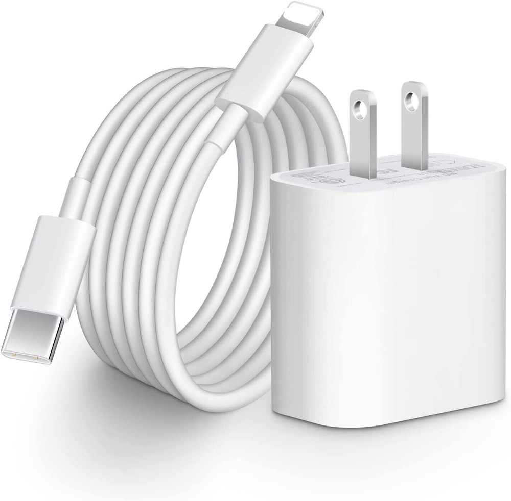 ⚡20W Power Fast Wall Charger Adapter USB-C Charging Cable For iPhone 14 13 12 G