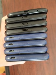 Lot of 8 Wiko U316AT (4pc)/Schok Volt SV55(3pc)/Coolpad Legacy S CP3648A 16GB