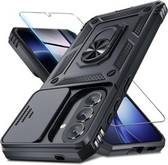 Samsung Galaxy A57 5G Case Built in Slide Camera Lens Cover + Screen Protector