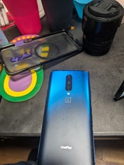 OnePlus 7 Pro 256GB 6.78&Prime; Android Smartphone, Blue Slate – Used
