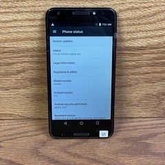 Alcatel A30 Fierce (5049Z) MetroPCS Black Android Smartphone