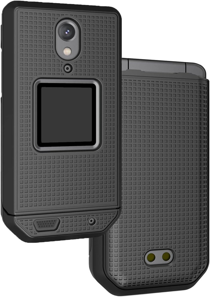 Case for CAT S22 Smart Flip (16GB)2.8 Touchscreen Rugged Cell Phone Case Black