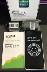 Cricket Wireless Nokia 3.1 C – 32GB – Snow White