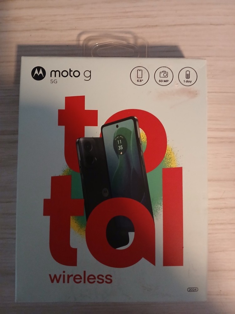 Motorola Moto G 5G Total Wireless 128GB Gray