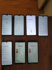 Lot of 7 SKY D63 32GB/Elife A63Max /Elife C63/Stratus C7/TCL K11 32GB and other