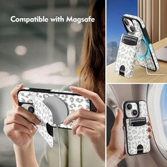 Flip Cover Wallet Case for iPhone 14 Plus with Card Holder, RFID Blocking, Kicks