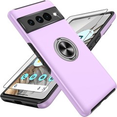 For Google Pixel 7 Pro Case With HD Screen Protector & Military Grade Kickstand
