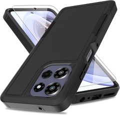 for Moto G Power 2026/2025 Case with HD Screen Protector, Heavy Duty Cell Phone