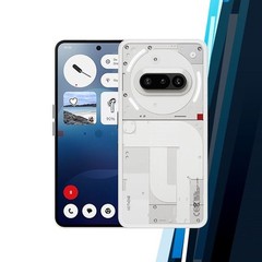 Nothing Phone 3(a) 5G Android Cell Phone (WHITE/12GB+256GB/Dual SIM/Unlocked)