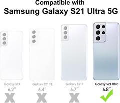 Clear Shockproof Phone Case Cover For Samsung Galaxy Note S24/23/22+S21Ultra lot