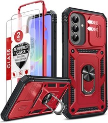Samsung Galaxy A37 5G Phone Case with [2 Packs] Screen Protector and Kickstand