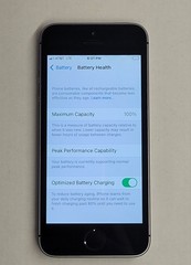 Apple iPhone SE – 32 GB – (Fully Unlocked) A1662 – 100% Battery