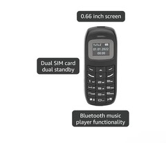 Smallest Mobile Phone L8StarBM70 Tiny Mini Mobile Black Unlocked Nano