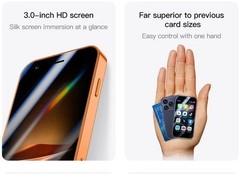 Orange Unlocked Global 3G mini 3.0-inch touchscreen Smartphone Android 8.0 Phone