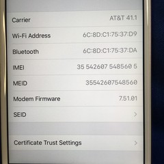 Apple iPhone 6s Fully Unlocked 64GB Rose Model A1688 (n1m)