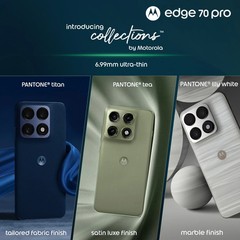 MOTOROLA edge 70 pro (Titan Blue 12GB, 256GB) Dimensity 8500 Global Version.