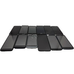 Lot of 12 Alcatel Smartphones Idol 5S 3V 1X Pop A5 Fierce 2 No Power READ