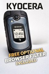 Kyocera DuraXE E4710 – 8GB At&t GSM Unlocked Rugged Flip Phone – Condition OK.