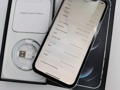 Boxed – iPhone 12 Pro Max 128GB/256GB/512GB (Unlocked) with FACE ID – Silver