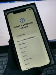 Boxed – iPhone 12 Pro Max 128/256/512GB (Unlocked) with FACE ID – Pacific Blue