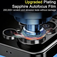 Camera Lens Protector for Samsung Galaxy S26 Ultra, Black Metal Alloy