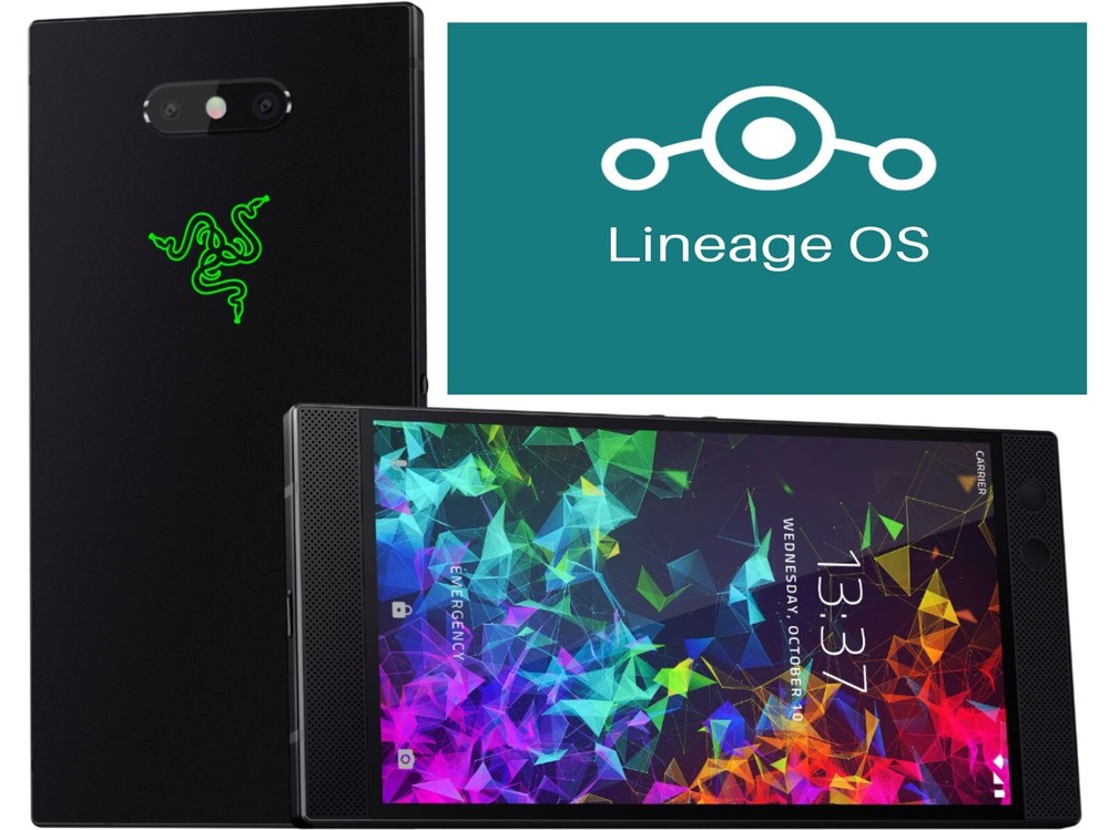 Mint Razer Phone 2 8+64GB w/ LineageOS 22 12MP Unlocked 4G Android 15 Smartphone