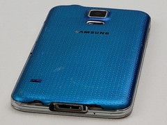 Samsung Galaxy S5 (SM-G900V) 16GB (Unlocked) (Verizon) – *BAD BUTTON* – H2375