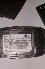 LG Sprint Mobile LX160 Cellular Flip Phone Tested