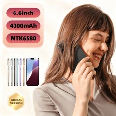 Unlocked 3G Mobile , 6.6-inch Screen 16GB ROM (SD to 128GB), Dual SIM Dual Ca…