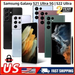 😍NEW Samsung Galaxy S21 Ultra S22 Ultra S23 Ultra 128GB 512GB Factory Unlocked