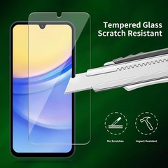 2 Pack for Samsung Galaxy A15 5G Screen Protector, Bubble Free & HD Clear