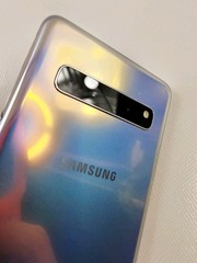 Samsung Galaxy S10 5G SM-G977U 256GB Unlocked – VERIZON – SmartPhone Silver Back