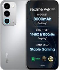 realme P4R 5G | 256GB | 6GB RAM | Silver | Global Version Unlocked Dual Sim