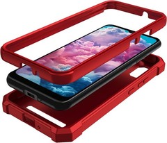 Cloud Mobile Stratus C8 Case with Screen Protector, Full Body Protection Cover R