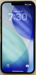 TESTED USED GSM UNLOCKED GREEN iPhone 13, 128GB A2482 MNG63LL/A WITH 85% BATTERY